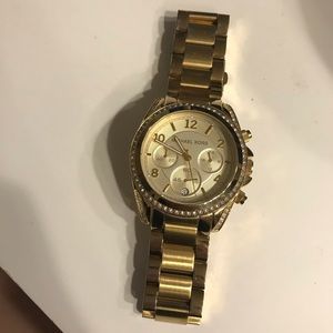 Gold Michael Kors Watch